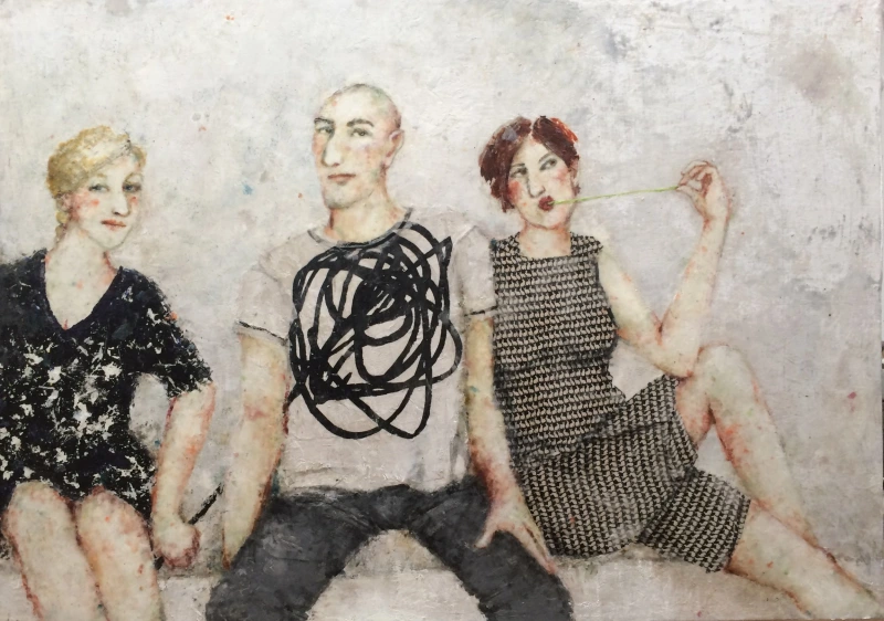 Zugzwang II, 122x170 cm, 2017, Privatbesitz