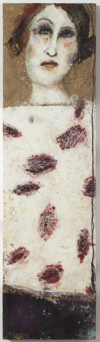 Lesezeichen, 122 x 34 cm, 2011, Privatbesitz