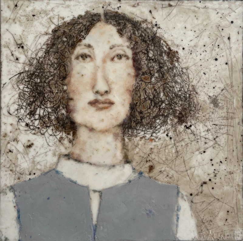 Gundula, 50 x 50 cm, 2024