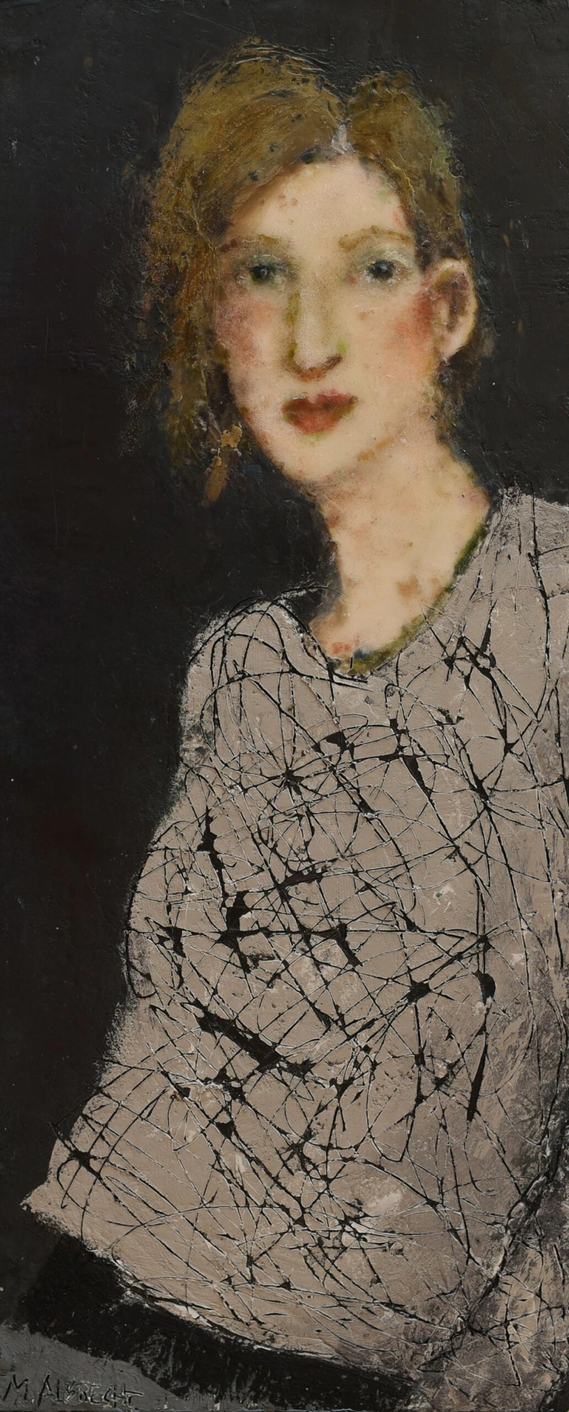 Allerleischlau, 76 x 31 cm, 2016, Privatbesitz