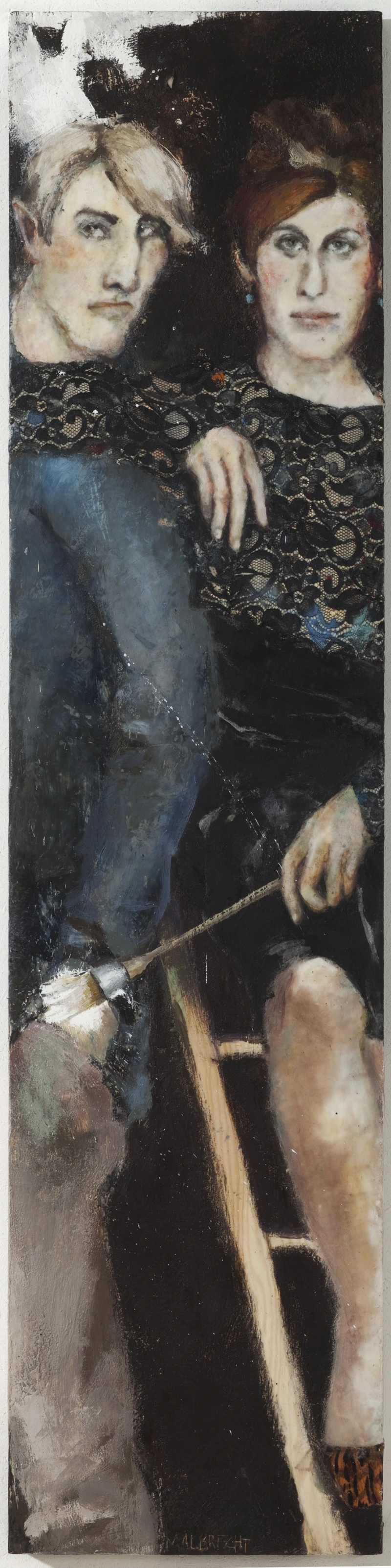 Zeitverstreich, 166 x 41 cm, 2011