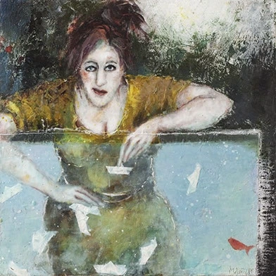 Schiffchen versenken, 75 x 75 cm, 2011