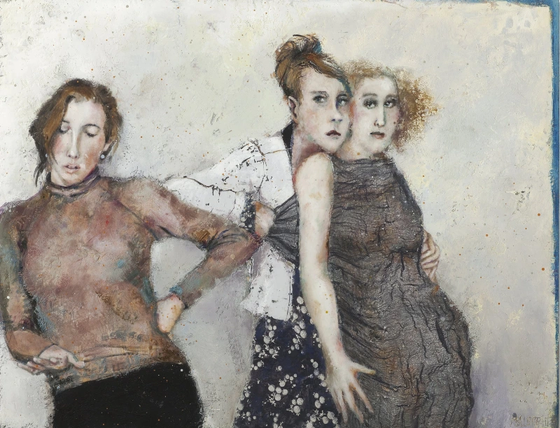 Ringlein, Ringlein an der Hand 94x122 cm, 2013, Privatbesitz
