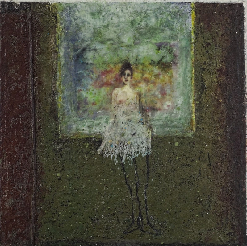 No Amazon, 80 x 80 cm, 2008, Privatbesitz