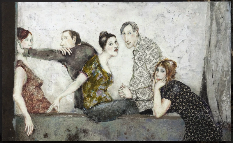 Stabile Driftungen, 122x200 cm, 2011, Privatbesitz