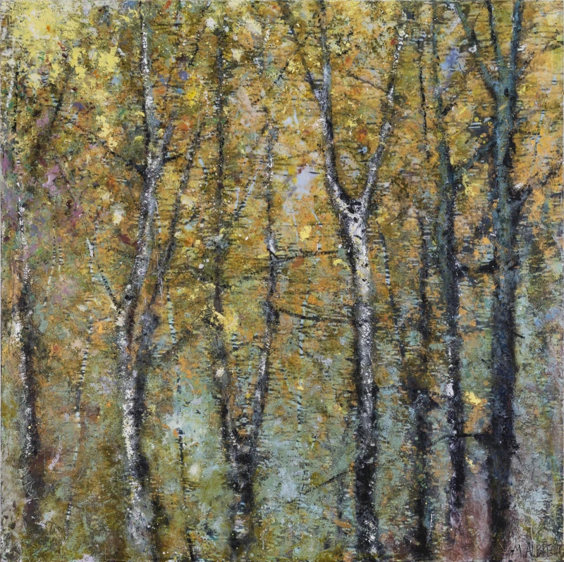 Walden 97, 150x150 cm, 2020, Privatbesitz