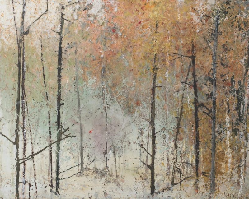 Walden XLVIII, 80x100 cm, 2018, Privatbesitz