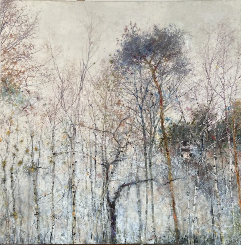 Walden 169, 125 x 125 cm, 2024, Privatbesitz
