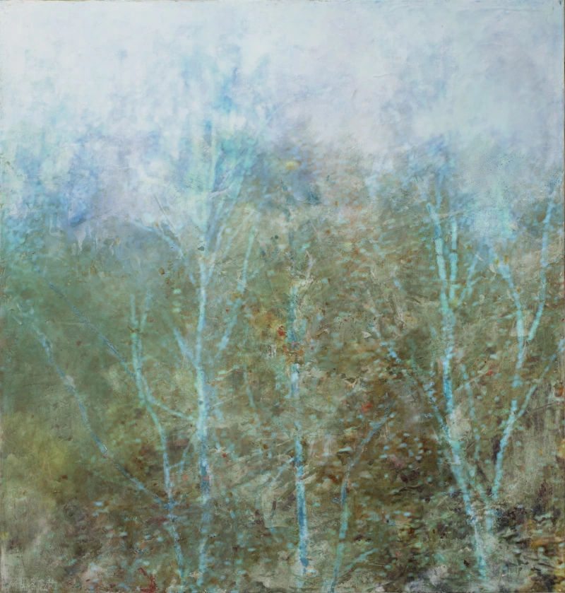 Walden 135, 95 x 100 cm, 2022, Privatbesitz
